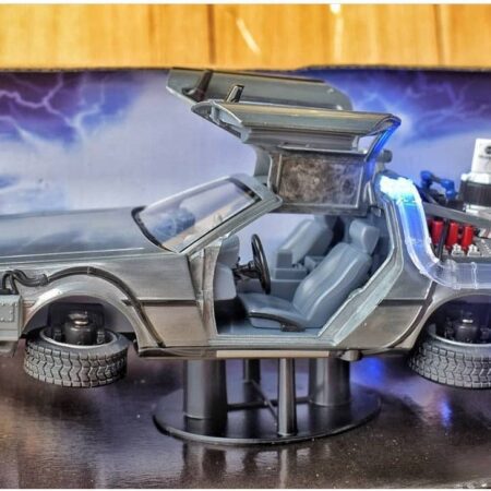 Auto Coleccionable Delorean Volver al Futuro 2 - Imagen 4