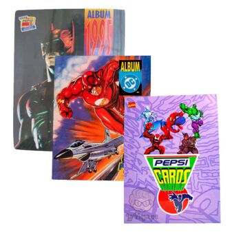 Set Completo de Pepsi Card Marvel + Pepsi Card DC + Pepsi Cards Batman + Micas + Todas las cards