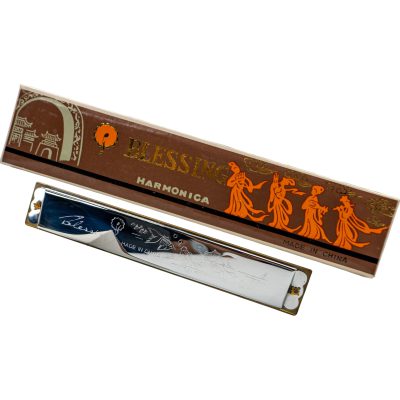 Armónica Metálica Original Funcional Marca Blessing 1950