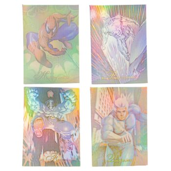 Pack 4 Hologramas de Colección Marvel Pepsi Cards