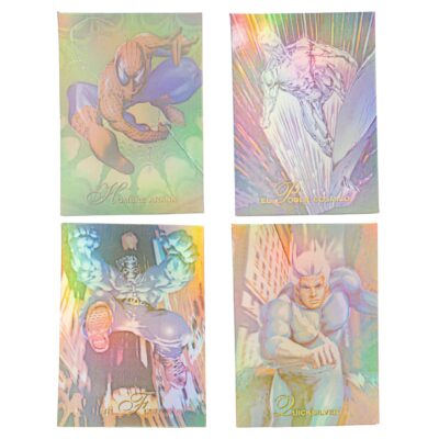 Pack 4 Hologramas de Colección Marvel Pepsi Cards