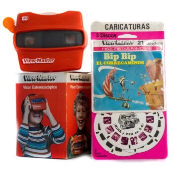 Pack de View Master Original + Set de 3 Discos del Correcaminos 1967