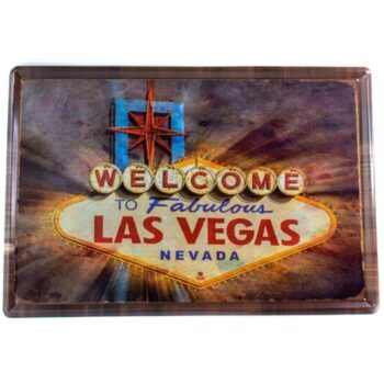 Cuadro Metálico Welcome