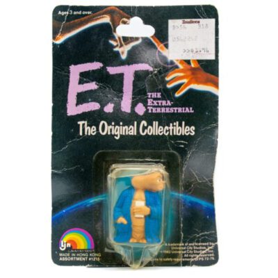 Figura Coleccionable de E.T el extraterrestre ''Albornoz Azul''
