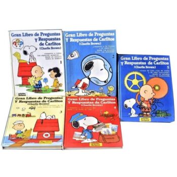 Pack "Gran Libro de Preguntas y Respuestas de Carlitos" Tomos del 1 al 5