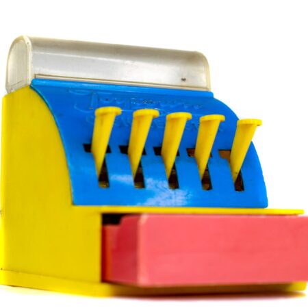 Máquina Registradora Vintage de Juguete - Imagen 1