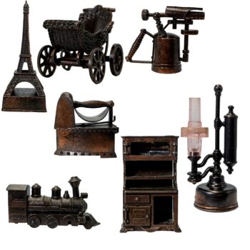 Set de 12 Tajadores Metálicos Originales