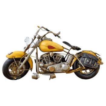 Moto Chopper Amarillo