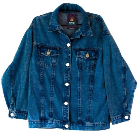 Casaca Jean Popeye Oscuro - Imagen 3