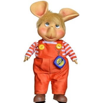 Peluche Ropa de Overol Naranja