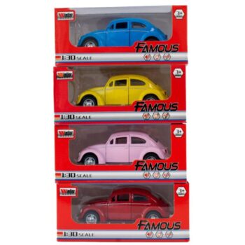 Pack de 4 Volkswagen Metálico