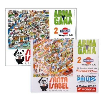 Pack de Dos Rompecabezas Santa Isabel Modelo Supermercado + Modelo Playa