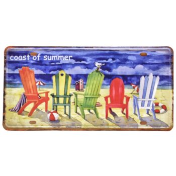 Placa decorativa Coast of summer