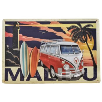 Cartelito metálico Combi