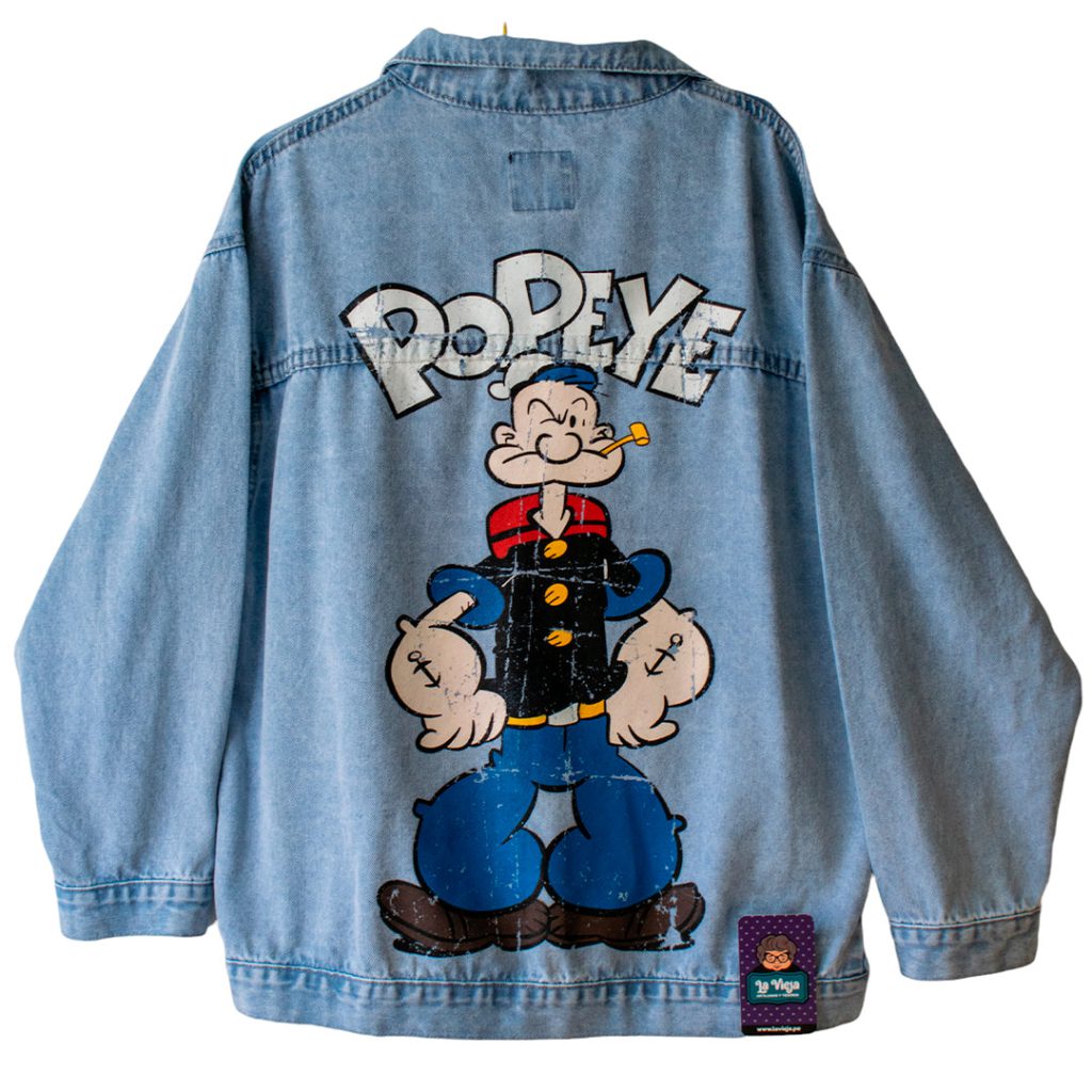 Casaca Jean Popeye Claro – La Vieja