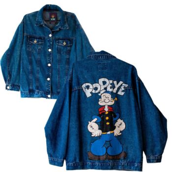 Casaca Jean Popeye Oscuro