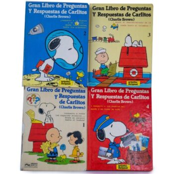 Pack "Gran Libro de Preguntas y Respuestas de Carlitos" Tomos del 1 al 4