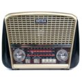 Radio Estilo Baquelita Vintage Dorado - Imagen 1