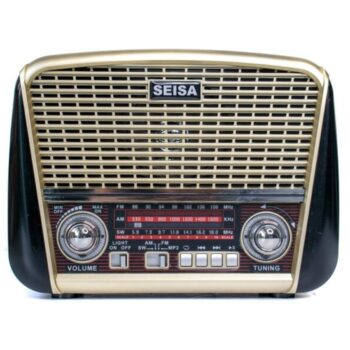 Radio Estilo Baquelita Vintage Dorado