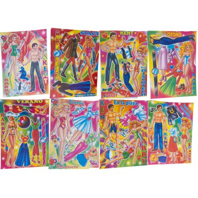 Block de 40 Muñecas Recortables Pequeño Original