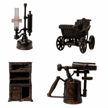 Set de 4 Tajadores Metálicos Originales