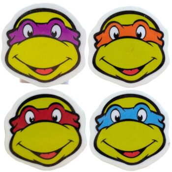 Set de 4 Imanes Temáticos Tortugas Ninja
