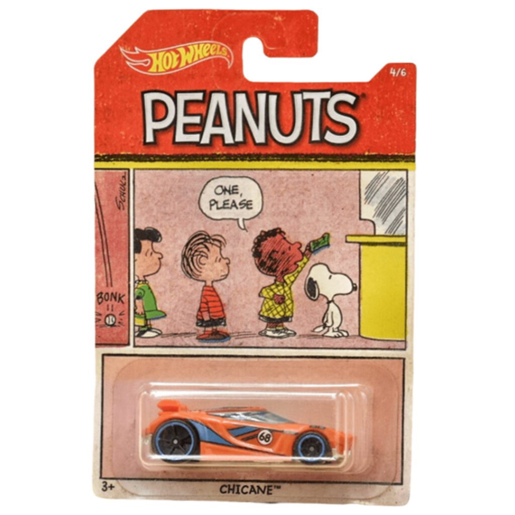 Hot Wheels 1/64 Peanuts (Snoopy) Set 5/5 - Serie Mainline 2025 - Macchina Giocattolo Da Collezione