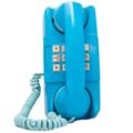 Teléfono Vintage Celeste con Botones - Imagen 1