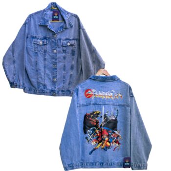 Casaca Jean Thundercats Azul Clara