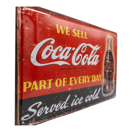 Placa decorativa We Sell Part of Every Day (Coca Cola) - Imagen 3