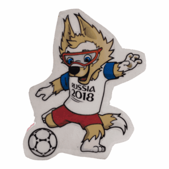 Imán Temático Zabivaka Rusia 2018