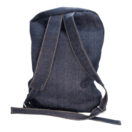 Mochila de Jeans Oscuro - Imagen 3