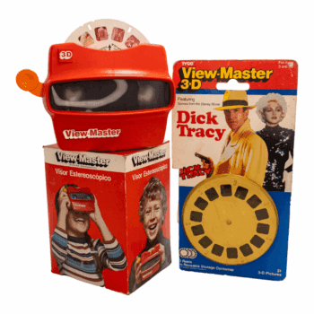 Pack de View Master Original + Set de 3 Discos Originales de Dick Tracy original del año 1990