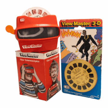 Pack de View Master Original + Set de 3 Discos Originales de Hammerman del año 1991
