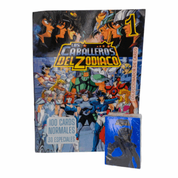 Album Coleccionador de Cards de Caballeros del Zodiaco 1