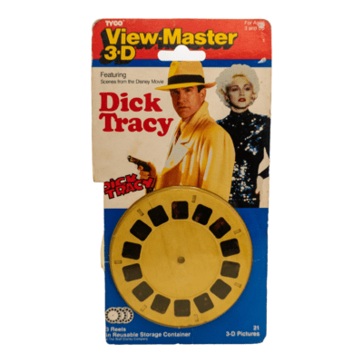 Set de 3 Discos originales de Dick Tracy de 1990