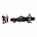 Batmobile Serie de Tv Clásica y figuras de Batman, Robin, Penguin y The Joker - Imagen 2