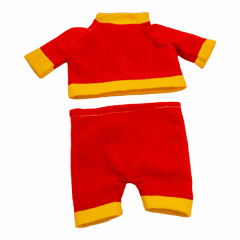 Ropa artesanal para muñeco vintage tipo orejón (compatible con Topo Gigio)