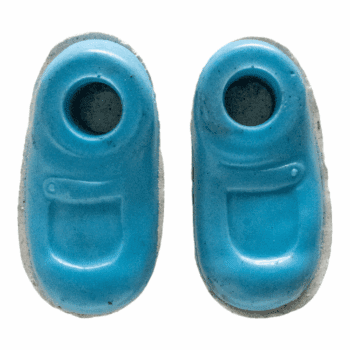 Zapatos artesanales para muñeco vintage tipo orejón (compatible con Topo Gigio)