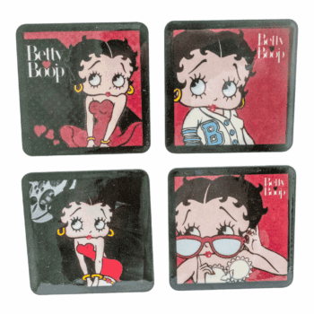 Set de 4 Posavasos Betty Boop
