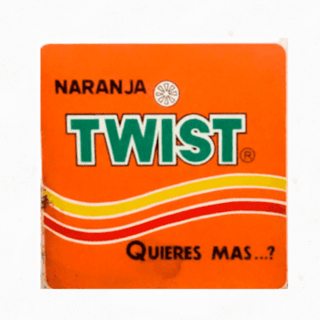 Cartel de Naranja Twist