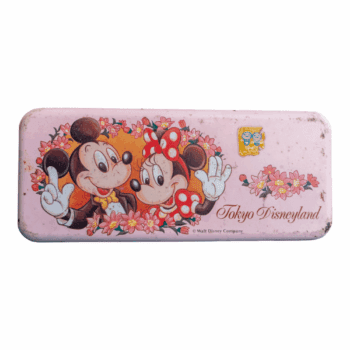 Cartuchera Metálica Mickey y Minnie Original