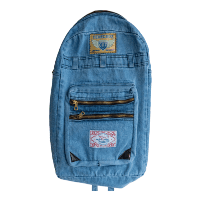 Mochila de Jeans Claro