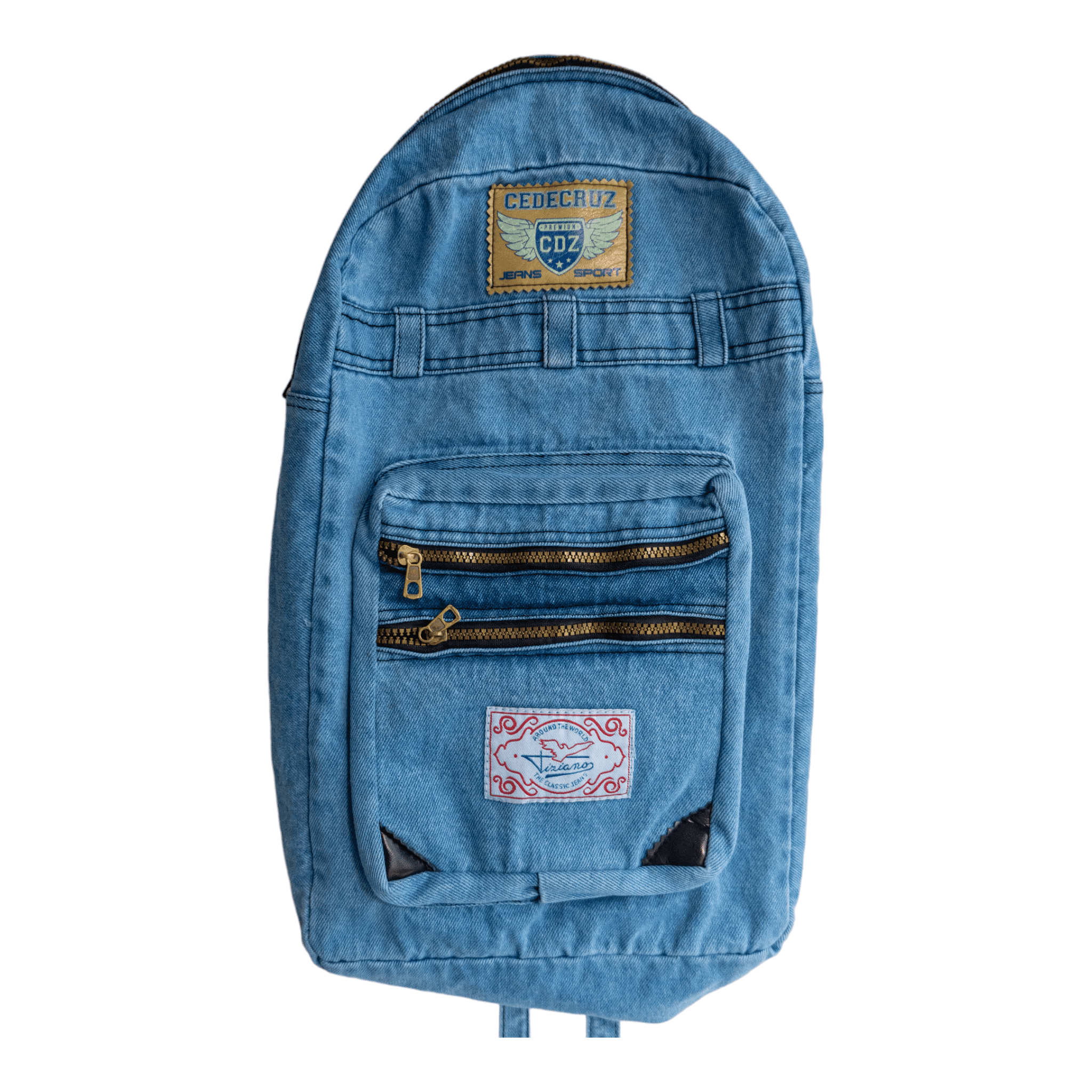 Mochila de Jeans Claro – La Vieja