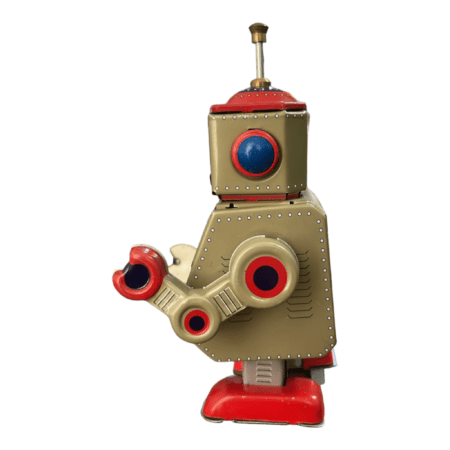 Robot de hojalata a cuerda - Imagen 4
