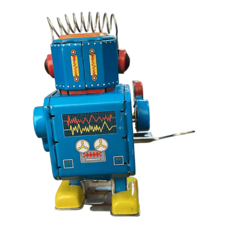 Robot de hojalata a cuerda - Imagen 3
