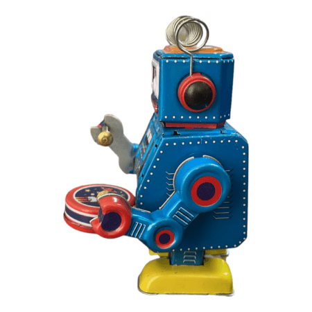 Robot de hojalata a cuerda - Imagen 4