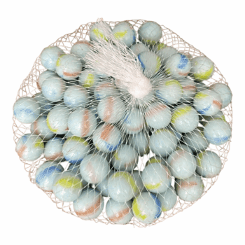 Pack de 15 bolitas blancas