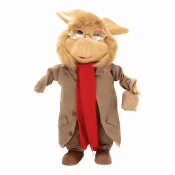 Peluche en uniforme del Dr. Chapatin