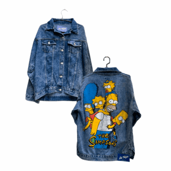 Casaca Jean Simpsons - Azul Claro